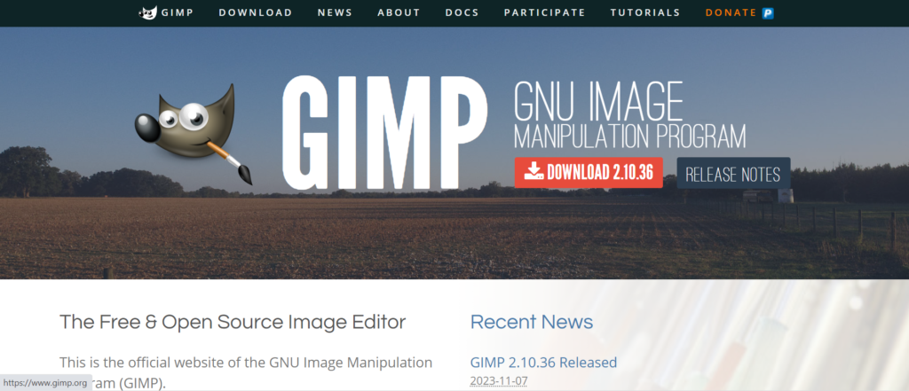 GIMP windows apps