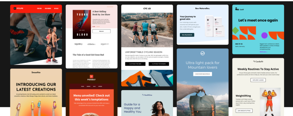 MailerLite Review templates Copy