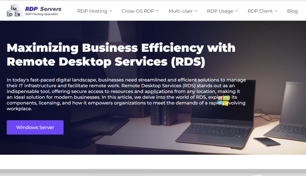 Remote Desktop Protocol RDP